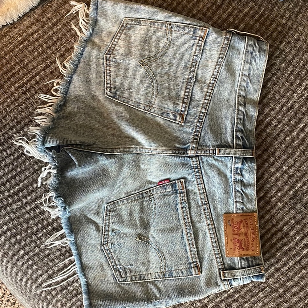 Levi's - 501 button fly shorts